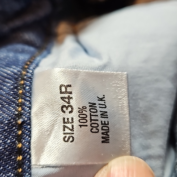 Madcap England retro styled mod flare jeans, 34R - Picture 7 of 7